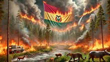 Bolivia afronta el "mayor desastre ambiental" por los incendios forestales: gobierno decreta desastre nacional