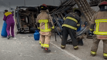 Accidente en la Panamericana sur: 3 muertos por choque de camiones que cargaban balones de gas y madera