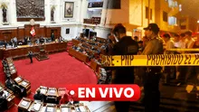 Congreso EN VIVO: Pleno debate proyecto de ley para incorporar delito de terrorismo urbano en Código Penal