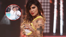 Angie Jibaja REAPARECE en redes bautizándose y notable 'pancita' llama la atención en redes sociales