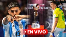 Argentina vs Brasil EN VIVO por DSports, final Mundial de Futsal 2024: sigue AQUÍ el partido de la Albiceleste