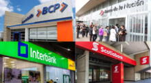 ¿Están abiertos los bancos HOY 8 de octubre en Perú? Horarios de atención en BCP, Interbank, Banco de la Nación y otras entidades