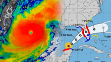 La trayectoria del Huracán Milton EN VIVO: revisa en tiempo real el paso del ciclón categoría 5 en Florida