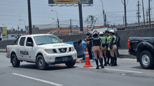 Tragedia en Panamericana Norte: hombre muere atropellado por intentar cruzar muro en plena vía cerca de Senati