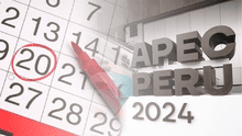 APEC 2024: declaran el 14, 15 y 16 de noviembre días no laborables en Lima y Callao, ¿quiénes descansan?