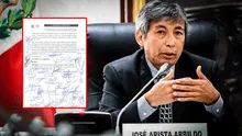 Presentan moción de censura contra ministro de Economía, José Arista, por deficiencias en su sector