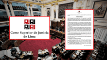 Corte Superior de Justicia de Lima pide al Congreso respetar la división de poderes y la independencia judicial