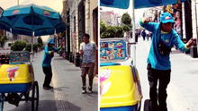 Heladero en Arequipa deja su carrito y se pone a bailar wititi en plena calle: "Ama su cultura"