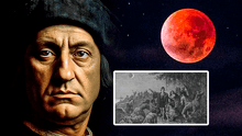 La 'luna de sangre', el fenómeno que Cristóbal Colón usó para engañar a los indígenas y salvar su vida en América