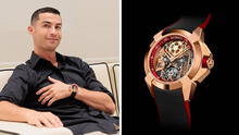 Cristiano Ronaldo presentó su espectacular marca de relojes: cuestan más de 100.000 euros