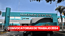 Municipalidad de San Borja abre una nueva convocatoria laboral con sueldos de hasta S/7.000: ¿cómo postular?