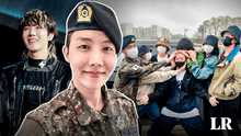 J-Hope de BTS terminó el servicio militar en Corea del Sur: así fue recibido tras salir del ejército