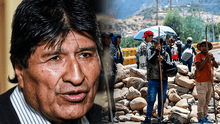 Gobierno de Bolivia acusa a Evo Morales de manipular a las protestas que bloquean Cochabamba: "Un interés individual"