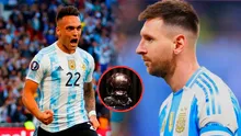 Lionel Messi elogia a Lautaro Martínez: “Se merece el Balón de Oro más que nadie”