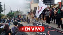 Toma de San Marcos EN VIVO: registran enfrentamientos entre personal de seguridad y estudiantes en la Ciudad Universitaria