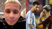 Yeferson Soteldo REVELA qué pasó durante la discusión con Lionel Messi: “Lo manoteé pa’ que sea serio”