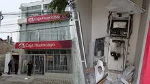 Detonan explosivo en Caja Huancayo en intento de robo: delincuentes intentaron abrir bóveda en Ica