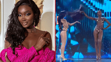 Miss Francia se quita la peluca en VIVO durante el Miss Gran International 2024 y causa revuelo en redes