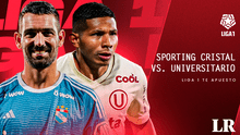 Sporting Cristal vs Universitario EN VIVO: horario, alineaciones y canal para ver partido del Torneo Clausura