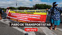 ¿Cómo está el paro de transportistas en Huancayo, Piura y Tumbes? HOY, 23 de octubre