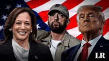 Eminem apoya a Kamala en mitin y apunta contra Trump: "Nuestra voz es más importante que nunca en estas elecciones"