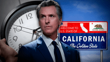 Cambio de hora en California: la NUEVA LEY de Gavin Newsom que pondría fin al horario de verano en USA este 2024