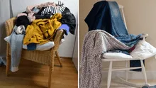 ¿Siempre tienes ropa acumulada en una silla? Esto dice de ti, según la psicología