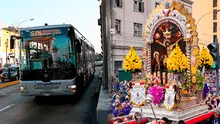 Señor de los Milagros: conoce las rutas del Metropolitano y corredores para el cuarto recorrido del Cristo Moreno