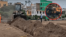 Vía expresa sur: vecinos de Surco se enfrentan a Serenazgo por destrucción de parque para obras