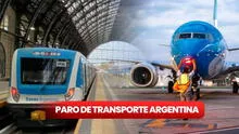 Paro de transporte del 30 de octubre en Argentina: quiénes paran, horario y qué servicios se verán afectados