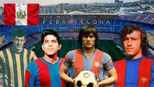 Además de Hugo Sotil, estos son los otros 3 futbolistas peruanos que jugaron para el Barcelona: ¿los recuerdas?