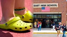 Escuelas en Estados Unidos prohíben uso de zapatos Crocs a sus estudiantes: cuál es el motivo de esta drástica medida