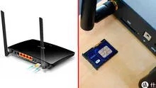 ¿Tu router tiene una ranura para tarjetas SIM? Esto ocurre si colocas el chip de tu celular