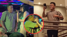 Christian Cueva se luce como el fan número uno de Pamela Franco antes de robarle un beso en pleno show