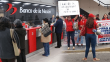 Trabajadores del Banco de la Nación acatarán huelga nacional y no atenderán este 4 de noviembre