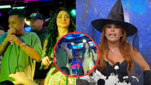 Christian Cueva lanza polémico mensaje a Magaly Medina en concierto con Pamela Franco: "Magaly, deja de..."