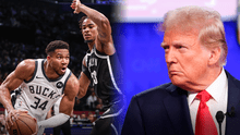 Donald Trump hizo un comentario racista sobre el campeón de la NBA: ¿quién es más griego, él o yo?