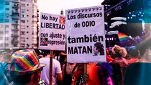 Colectivos LGTBI+ hacen frente a Milei: las mejores imágenes de marcha del Orgullo 2024 en Argentina