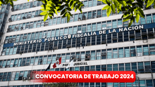 Fiscalía abre convocatoria de trabajo para bachilleres y titulados hasta el 08 de noviembre: lugar y puestos disponibles