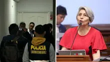 Fiscalía allana vivienda y despacho de congresista María Agüero por caso 'Mochasueldos'