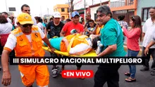 III Simulacro de Sismo Multipeligro HOY EN VIVO: a qué hora inicia y cómo será este 5 de noviembre, según Indeci