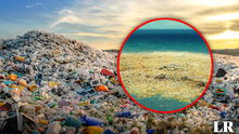 La enorme isla de basura frente al mar de Perú que está contaminando la vida marina: es del tamaño de México y también afectaría a Chile