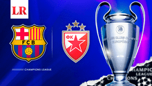 Barcelona vs Estrella Roja EN VIVO: ¿a qué hora y dónde ver el partido por la Champions League?