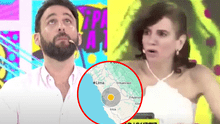 Rodrigo González y Gigi Mitre tienen IMPENSADA reacción EN VIVO tras fuerte sismo en Lunahuaná