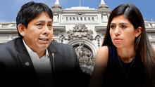 Congresista Diana Gonzales tiene cruce de palabras con Paul Gutiérrez tras retrasar cuestión previa sobre caso Reinfo