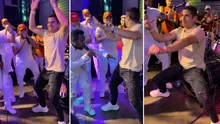 Aldo Corzo sorprende al bailar ‘Tírate un paso’ en fiesta de Universitario: “La chiripiorca”