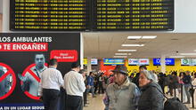 Otra vez reinó el caos en el aeropuerto Jorge Chávez