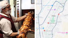 ¿Cuales son los 5 mejores restaurantes para comer pollo a la brasa en Comas, según Google Maps?