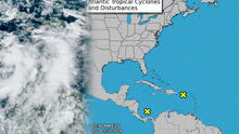 NHC alerta sobre onda tropical en el Caribe con alta probabilidad de desarrollo y posible fusión