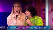 Laura Huarcayo volvió a la televisión y llora al darle una conmovedora sorpresa a Carlos Vílchez